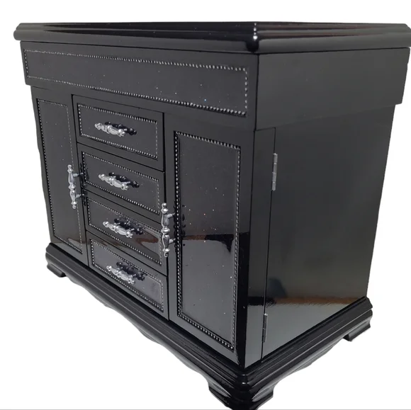 Extra Large Refinishef Jewelry Box - Picture 9 of 10